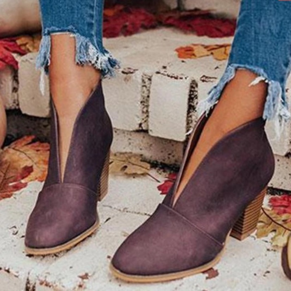 Slip on booties